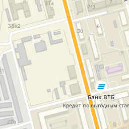 Детальна карта Родино (Алтайський край) з назвами вулиць, номерами будинків і об'єктами